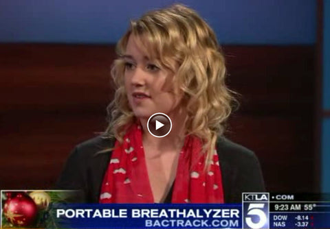 BACtrack Element on KTLA 5--a Must-Have For Winter Celebrating in 2013