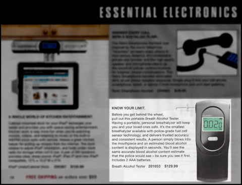 BACtrack Element Breathalyzer Now Available at Sharper Image